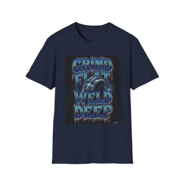 GRIND FLAT. WELD DEEP. Welding T-Shirt, Funny Welder T-shirt, Cool Welder Shirt, Welding Gift T-shirt, Mechanic T-shirt, Welding Job Shirt, Welding Lover Tee, Custom Welder T-shirt - Image 9