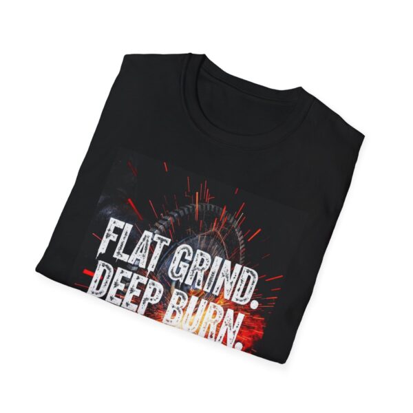 FLAT GRIND. DEEP BURN. Welding T-Shirt, Welding T-shirt, Welder T-shirt, Welding Shirt, Gift for Welder, Cool Welding Tee, Funny Welder Shirt, Mechanic T-shirt - Image 4