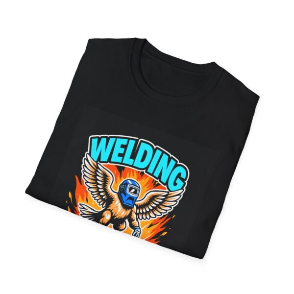WELDING THE AMERICAN DREAM Welding T-Shirt, Funny Welding T-shirt, Cool Welding Shirt, Welding Gift Ideas, Welder Dad Tshirt, Welding Career Shirt, Mechanic T-shirt, American Pride Tee - Image 4