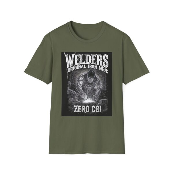 WELDERS: ORIGINAL IRON MEN, ZERO CGI. Welding T-Shirt, Funny Welder T-shirt, Cool Welder Shirt, Welding Graphic Tee, Welder Gift Shirt, Welding Quote T-shirt, Welder Dad Tshirt, Mechanic Work Shirt - Image 5