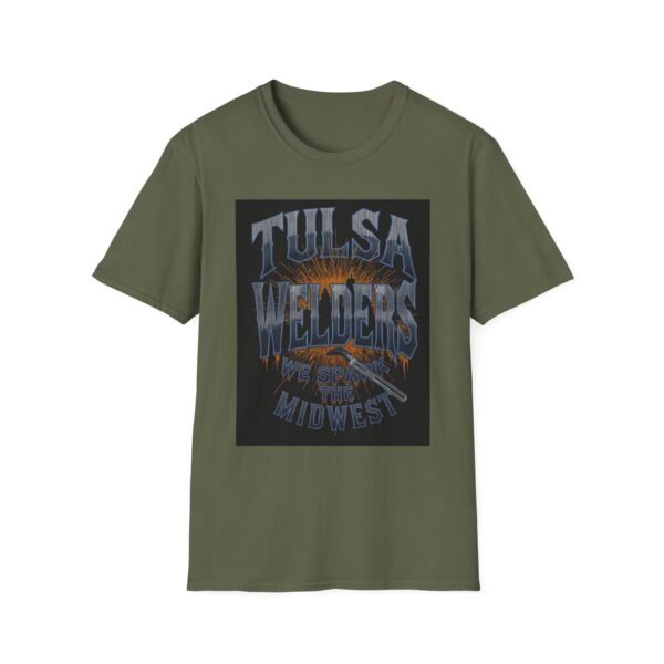 TULSA WELDERS—WE SPARK THE MIDWEST. Welding T-Shirt, Funny Welding T-shirt, Cool Welder Shirt, Welder Gift T-shirt, Welding Apparel, Mechanic T-shirt, Welding Life Shirt, Midwest Welding Tee - Image 5