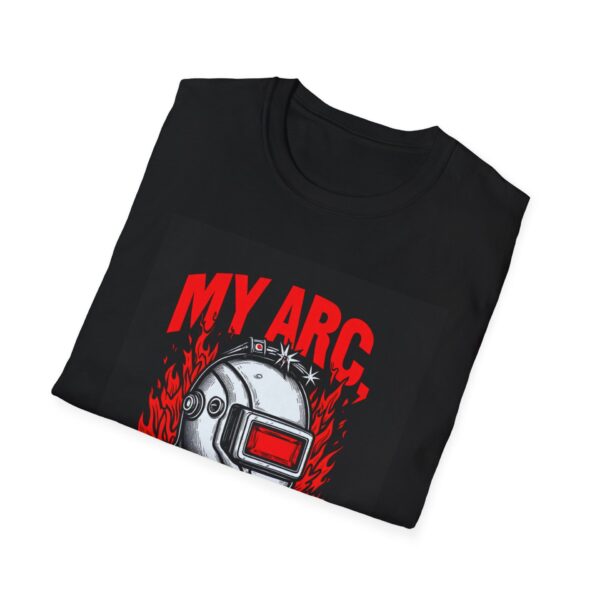 MY ARC, MY RIGHTS Welding T-Shirt, Funny Welding T-shirt, Welding Graphic Tee, Welders Gift Shirt, Cool Welding Shirt, Welding Humor T-shirt, Unique Welder Tee, Men's Welding Apparel - Image 4