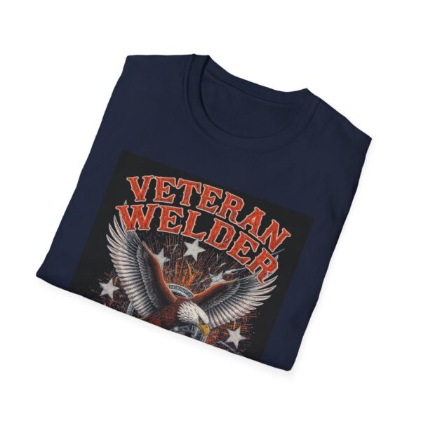 VETERAN WELDER—DISCIPLINE NEVER RETIRES. Welding T-Shirt, Funny Welder T-shirt, Cool Welding Shirt, Welding Gift Tee, Veteran Welder Shirt, Welding Humor T-shirt, Welder Apparel, Work T-shirt - Image 12