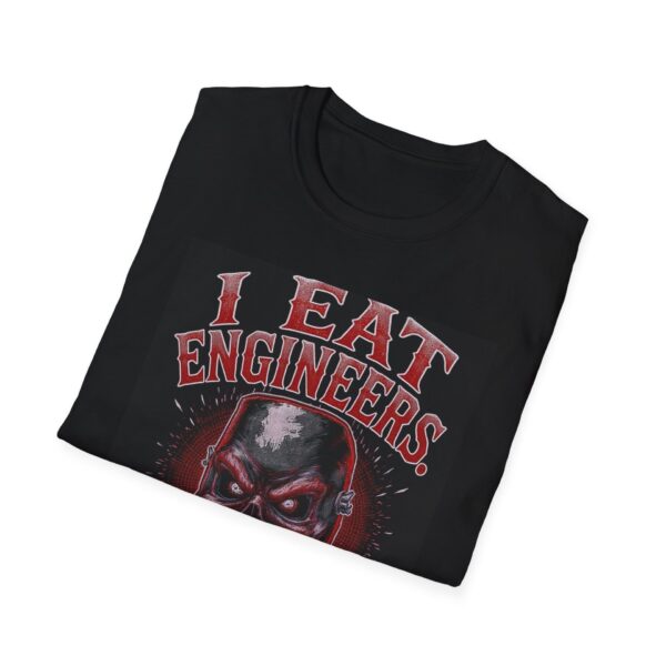 I EAT ENGINEERS. AND STILL HAVE ROOM FOR INSPECTORS. Welding T-Shirt, Funny Engineer T-Shirt, Welding Graphic Tee, Engineer Humor Shirt, Welding Gift T-Shirt, Mechanic T-Shirt, Gift for Welders, Industrial Work Shirt - Image 4