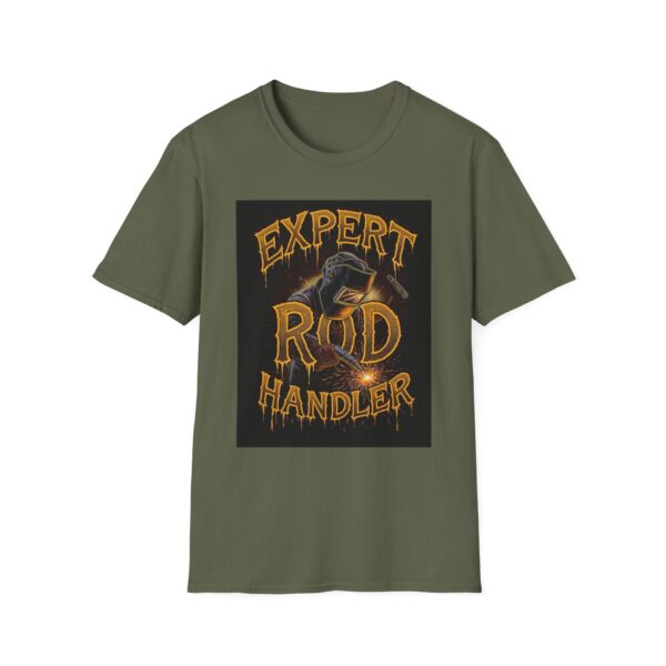 EXPERT ROD HANDLER Welding T-Shirt, Funny Welding T-shirt, Cool Welder Shirt, Expert Welder Tee, Welding Gift Shirt, Welding Apparel, Welding Lover T-shirt, Tradesman T-shirt - Image 5