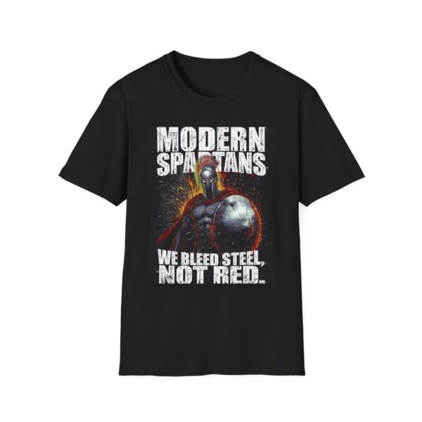 MODERN SPARTANS—WE BLEED STEEL, NOT RED. Welding T-Shirt, Funny Welding T-shirt, Cool Welder Shirt, Welding Humor Tee, Gift For Welder, Mechanic Work Shirt, Welding Enthusiast Tee, Steelworker Apparel