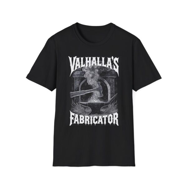 VALHALLA'S FABRICATOR Welding T-Shirt, Funny Welding T-shirt, Cool Welding Shirt, Welder Gift T-shirt, Welding Humor Tee, Mechanic T-shirt, Welding Job Shirt, Vintage Welder Shirt