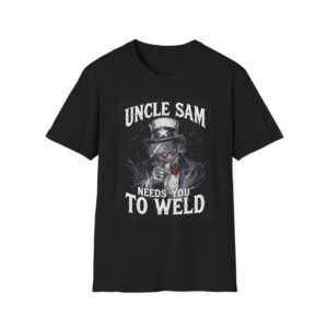 Uncle Sam Needs You To Weld Welding T-Shirt, Funny Welding T-shirt, Uncle Sam T-shirt, Welder Gift Shirt, Cool Welding Tee, Vintage Welding T-shirt, Mechanic T-shirt, Welding Apparel