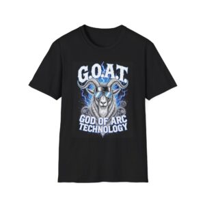 G.O.A.T. = GOD OF ARC TECHNOLOGY Welding T-Shirt, Welding T-shirt, Welder Graphic Tee, Welding Humor Shirt, G.O.A.T. Welding Tee, Welder Gift T-shirt, Cool Welding Apparel, Tech T-shirt
