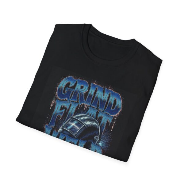 GRIND FLAT. WELD DEEP. Welding T-Shirt, Funny Welder T-shirt, Cool Welder Shirt, Welding Gift T-shirt, Mechanic T-shirt, Welding Job Shirt, Welding Lover Tee, Custom Welder T-shirt - Image 4