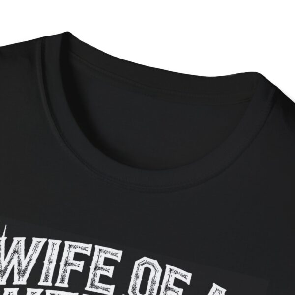 WIFE OF A WELDER—SPARKS FLY AT HOME TOO. Welding T-Shirt, Funny Welding T-shirt, Welder Wife Shirt, Sparks Fly T-shirt, Gift For Welder Wife, Welding Humor Shirt, Cool Welding Tee, Welding Family Shirt - Image 3