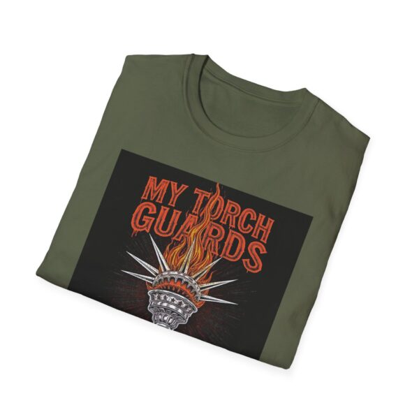 MY TORCH GUARDS LIBERTY'S FLAME Welding T-Shirt, Funny Welding T-shirt, Cool Welder Shirt, Liberty Themed T-shirt, Welder Gift Idea, Welding Apparel, Welding Graphic Tee, Mechanic Work Shirt - Image 8