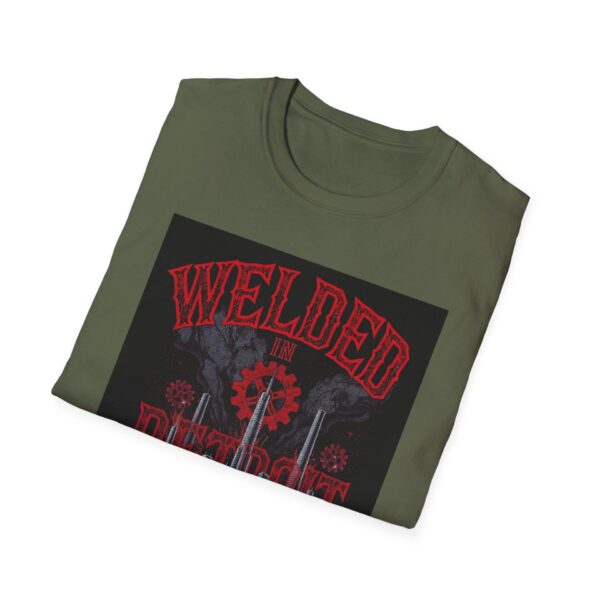 WELDED IN DETROIT. DRIVEN BY GRIT. Welding T-Shirt, Welding Graphic Tee, Welders T-shirt, Welding Job Shirt, Funny Welding Shirt, Welding Gift Shirt, Welding Apparel, Cool Welder T-shirt - Image 8