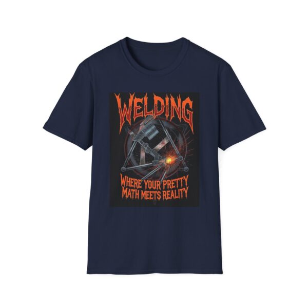 WELDING: WHERE YOUR PRETTY MATH MEETS REALITY. Welding T-Shirt, Funny Welding T-shirt, Cool Welder Shirt, Welding Gift Shirt, Welding Humor Tee, Welder Dad Tshirt, Welding Job Shirt, Graphic Welding Tee - Image 9