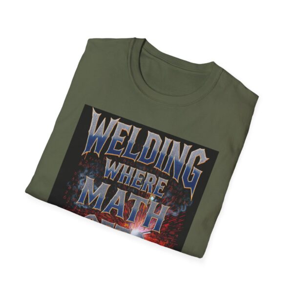 WELDING: WHERE MATH GETS HUMBLED Welding T-Shirt, Funny Welding T-shirt, Welders Gift Shirt, Welding Humor Tee, Mechanic T-shirt, Welding Graphic Tee, Workwear T-shirt, Welding Life Shirt - Image 8