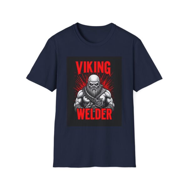 VIKING WELDER Welding T-Shirt, Funny Welding T-shirt, Cool Welder Shirt, Welding Graphic Tee, Welder Gift T-shirt, Welding Humor Shirt, Industrial Work Tee, Men's Welding T-shirt - Image 9