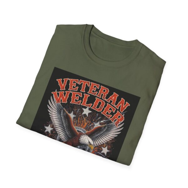 VETERAN WELDER—DISCIPLINE NEVER RETIRES. Welding T-Shirt, Funny Welder T-shirt, Cool Welding Shirt, Welding Gift Tee, Veteran Welder Shirt, Welding Humor T-shirt, Welder Apparel, Work T-shirt - Image 8