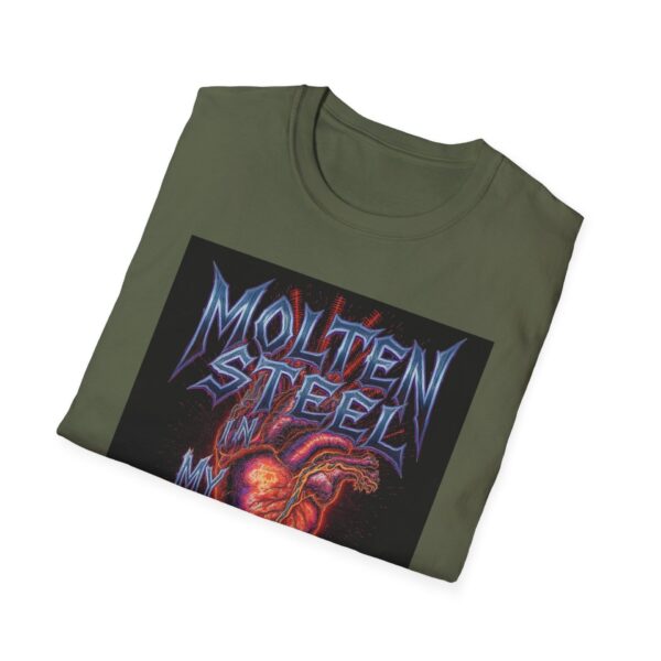 MOLTEN STEEL IN MY VEINS Welding T-Shirt, Funny Welding T-shirt, Cool Welding Shirt, Welder Humor Tee, Welding Gift For Him, Mechanic Graphic T-shirt, Welding Dad Shirt, Industrial Work Tee - Image 8