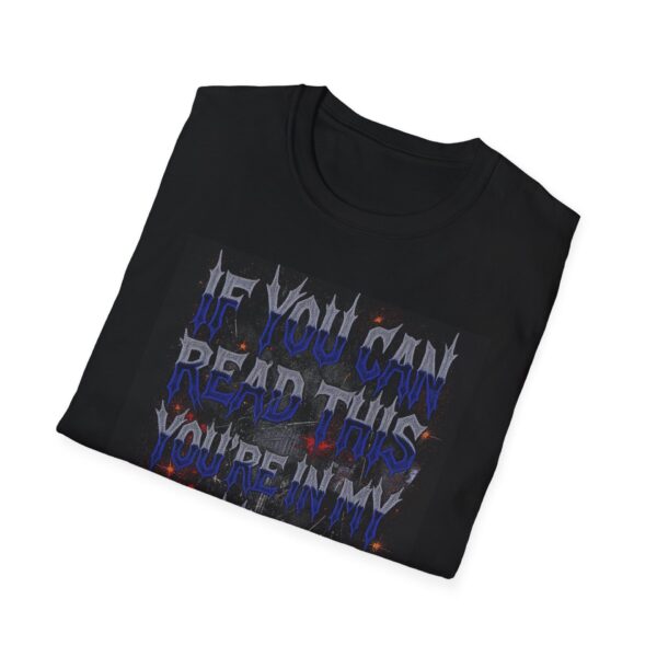 IF YOU CAN READ THIS, YOU'RE IN MY SPLUTTER ZONE. Welding T-Shirt, Funny Welding T-shirt, Welding Gift for Men, Cool Welder Tee, Welding Humor Shirt, Welding Birthday Gift, Graphic Welding Shirt, Welding Apparel - Image 4