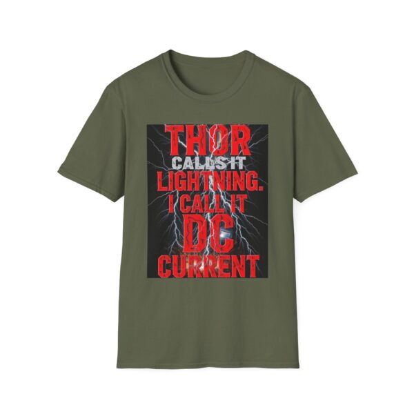 THOR CALLS IT LIGHTNING. I CALL IT DC CURRENT. Welding T-Shirt, Funny Welding T-shirt, Cool Welding Shirt, Welder Humor Tshirt, Gift For Welders, Graphic Welder Tee, Welding Gift Shirt, Welding Enthusiast Apparel - Image 5