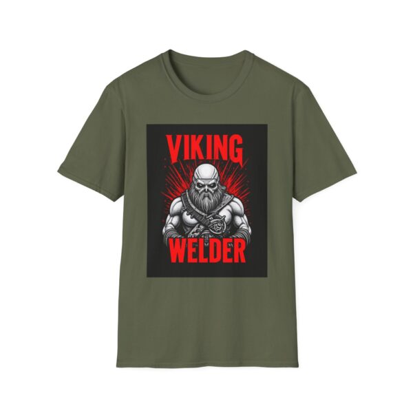VIKING WELDER Welding T-Shirt, Funny Welding T-shirt, Cool Welder Shirt, Welding Graphic Tee, Welder Gift T-shirt, Welding Humor Shirt, Industrial Work Tee, Men's Welding T-shirt - Image 5