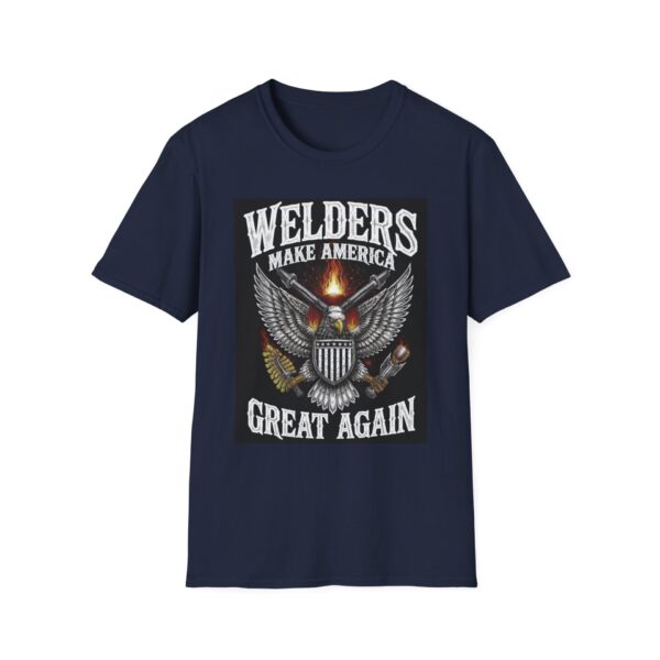 WELDERS MAKE AMERICA GREAT AGAIN Welding T-Shirt, Funny Welder T-shirt, Cool Welding Tee, Welder Gift Shirt, Welding Humor T-shirt, Welding Life T-shirt, Mechanic Tee, Work T-shirt - Image 9