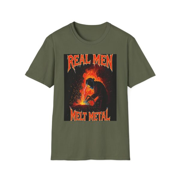 REAL MEN MELT METAL Welding T-Shirt, Funny Welding T-shirt, Cool Welder Shirt, Welding Humor Tee, Gift For Welders, Mechanic T-shirt, Welding Lover Tee, Industrial Work Shirt - Image 5