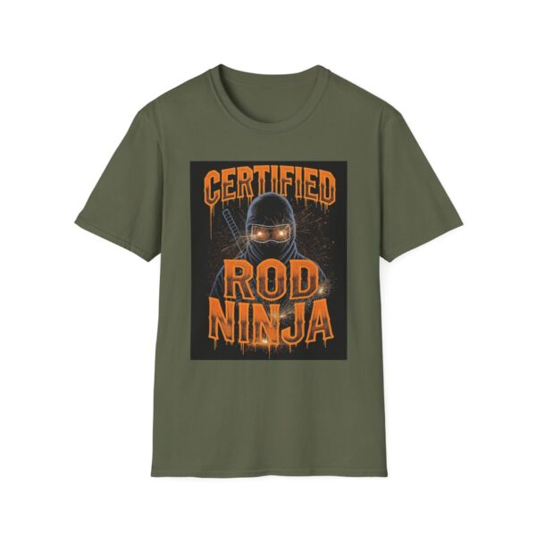 CERTIFIED ROD NINJA. Welding T-Shirt, Funny Welding T-Shirt, Cool Welder Tee, Welding Gift Shirt, Certified Welder T-Shirt, Welding Humor Shirt, Mechanic T-Shirt, Welding Enthusiast Tee - Image 5