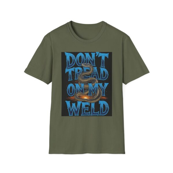 DON'T TREAD ON MY WELD Welding T-Shirt, Funny Welding T-shirt, Cool Welders Shirt, Welding Gifts for Men, Welding Humor Tee, Welders Apparel, Labor Day T-shirt, Heavy Duty Work Shirt - Image 5