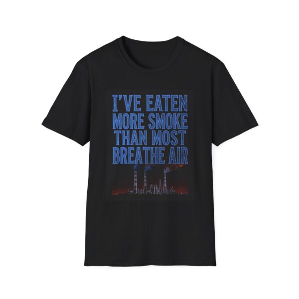I’VE EATEN MORE SMOKE THAN MOST BREATHE AIR. Welding T-Shirt, Funny Welding T-shirt, Cool Welding Shirt, Welding Gift Idea, Welders' Humor Tee, Mechanic T-shirt, Workwear Tshirt, Welding Humor Shirt
