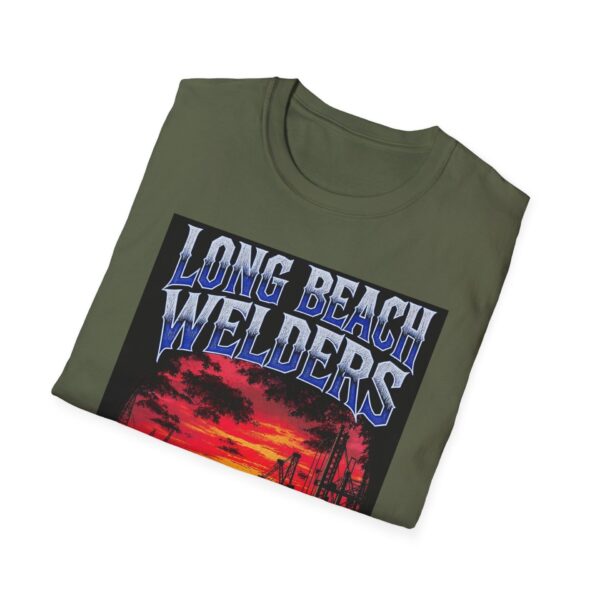LONG BEACH WELDERS—HARBOR HEAT AND HUSTLE. Welding T-Shirt, Funny Welding T-shirt, Cool Welder Shirt, Welding Gift Shirt, Mechanic T-shirt, Welding Apparel, Work T-shirt, Welders Gift Tee - Image 8