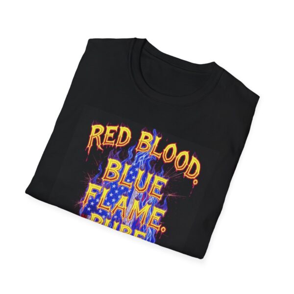 RED BLOOD. BLUE FLAME. PURE AMERICAN WELD Welding T-Shirt, Welding T-Shirt, American Welding Shirt, Funny Welder T-shirt, Cool Welder Tee, Gift For Welders, Mechanic Work Shirt, Welding Apparel - Image 4