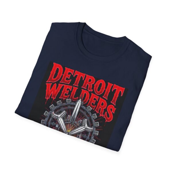DETROIT WELDERS—WE BUILD WHAT MOVES AMERICA. Welding T-Shirt, Funny Welding T-shirt, Cool Welder Shirt, Welding Gift Tee, Welder Dad Tshirt, Welding Enthusiast Shirt, Mechanics Work Tee, Custom Welding Apparel - Image 12