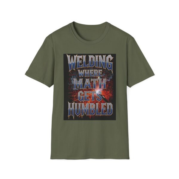 WELDING: WHERE MATH GETS HUMBLED Welding T-Shirt, Funny Welding T-shirt, Welders Gift Shirt, Welding Humor Tee, Mechanic T-shirt, Welding Graphic Tee, Workwear T-shirt, Welding Life Shirt - Image 5