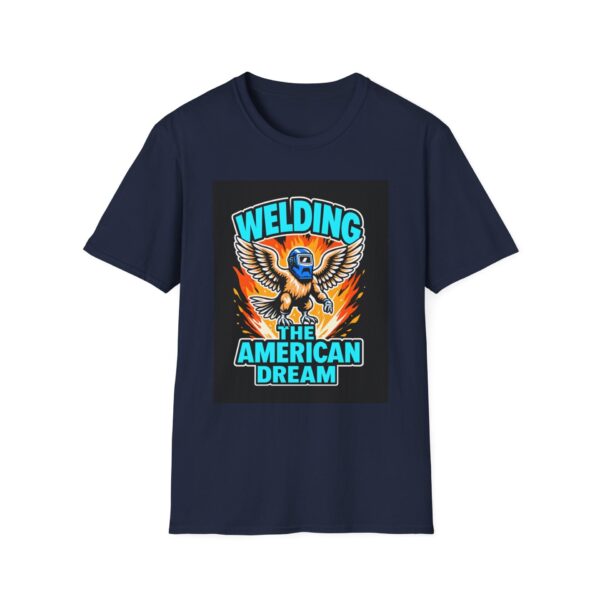 WELDING THE AMERICAN DREAM Welding T-Shirt, Funny Welding T-shirt, Cool Welding Shirt, Welding Gift Ideas, Welder Dad Tshirt, Welding Career Shirt, Mechanic T-shirt, American Pride Tee - Image 9