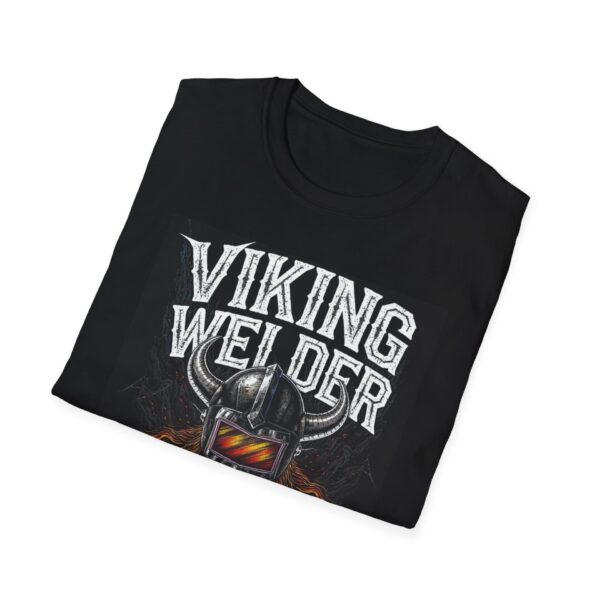 VIKING WELDER—PILLAGE. BURN. BEAD. Welding T-Shirt, Funny Welding T-Shirt, Welder Graphic Tee, Welding Humor Shirt, Cool Welding Apparel, Gift for Welders, Men's Welding T-Shirt, Welding Enthusiast Shirt - Image 4