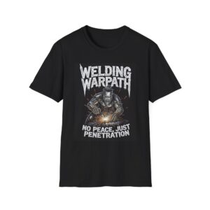 WELDING WARPATH—NO PEACE, JUST PENETRATION. Welding T-Shirt, Funny Welding T-shirt, Cool Welder Tee, Welder Gift Shirt, Welding Humor Tee, Men's Welding Shirt, Welding Job T-shirt, Welders Unite Shirt