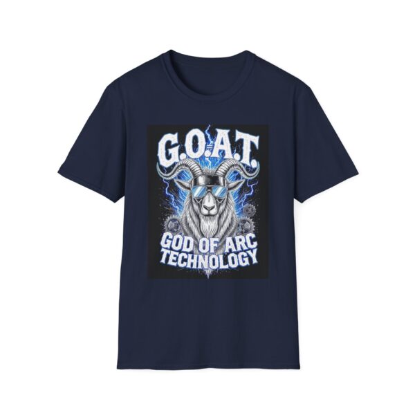 G.O.A.T. = GOD OF ARC TECHNOLOGY Welding T-Shirt, Welding T-shirt, Welder Graphic Tee, Welding Humor Shirt, G.O.A.T. Welding Tee, Welder Gift T-shirt, Cool Welding Apparel, Tech T-shirt - Image 9