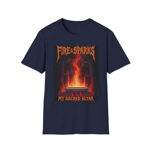 FIRE & SPARKS: MY SACRED ALTAR Welding T-Shirt, Funny Welding T-shirt, Cool Welding Shirt, Welders Gift Tee, Mechanics T-shirt, Welding Apparel, Industrial Work Shirt, Unique Welder Tee - Image 9