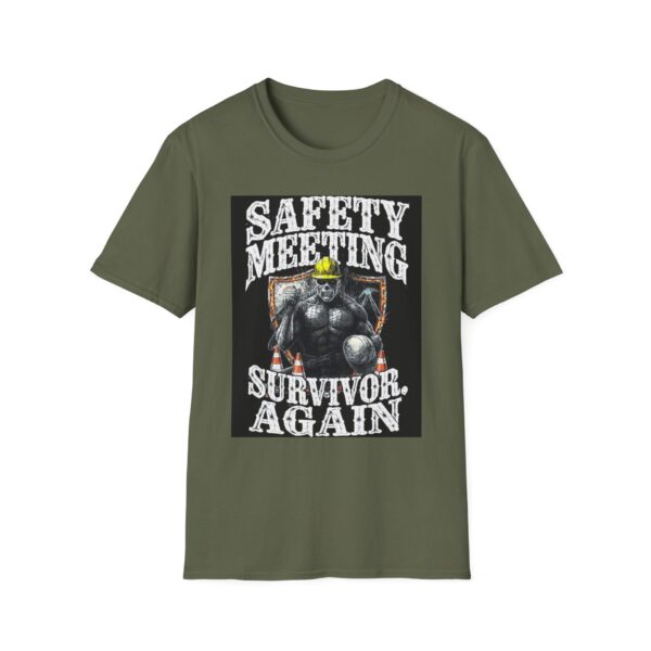 SAFETY MEETING SURVIVOR. AGAIN. Welding T-Shirt, Funny Welding T-shirt, Welder Humor Shirt, Welding Graphic Tee, Safety Meeting Shirt, Gift For Welders, Cool Work T-shirt, Welding Apparel - Image 5