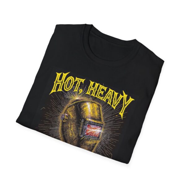 HOT, HEAVY, AND A LITTLE BIT ARC-Y. Welding T-Shirt, Funny Welding T-shirt, Cool Welding Shirt, Welder Gift, Welding Humor Tee, Mechanic T-shirt, Welding Apparel, Welding Lover Shirt - Image 4