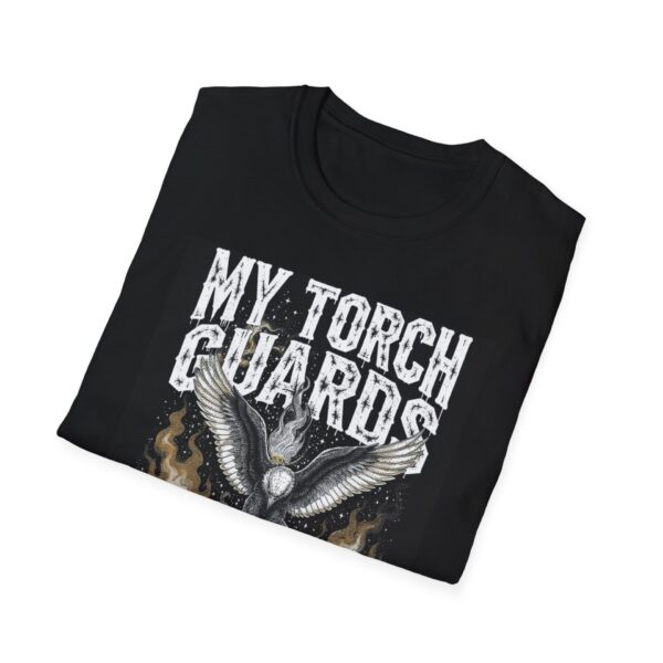MY TORCH GUARDS FREEDOM’S FLAME Welding T-Shirt, Welding T-Shirt, Welding Graphic Tee, Welder Appreciation Shirt, Welding Hobbyist Gift, Cool Welding Apparel, Funny Welding Shirt, Welder Lifestyle Tee - Image 4